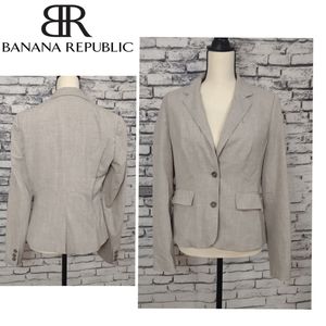 Banana Republic Light Gray Blazer